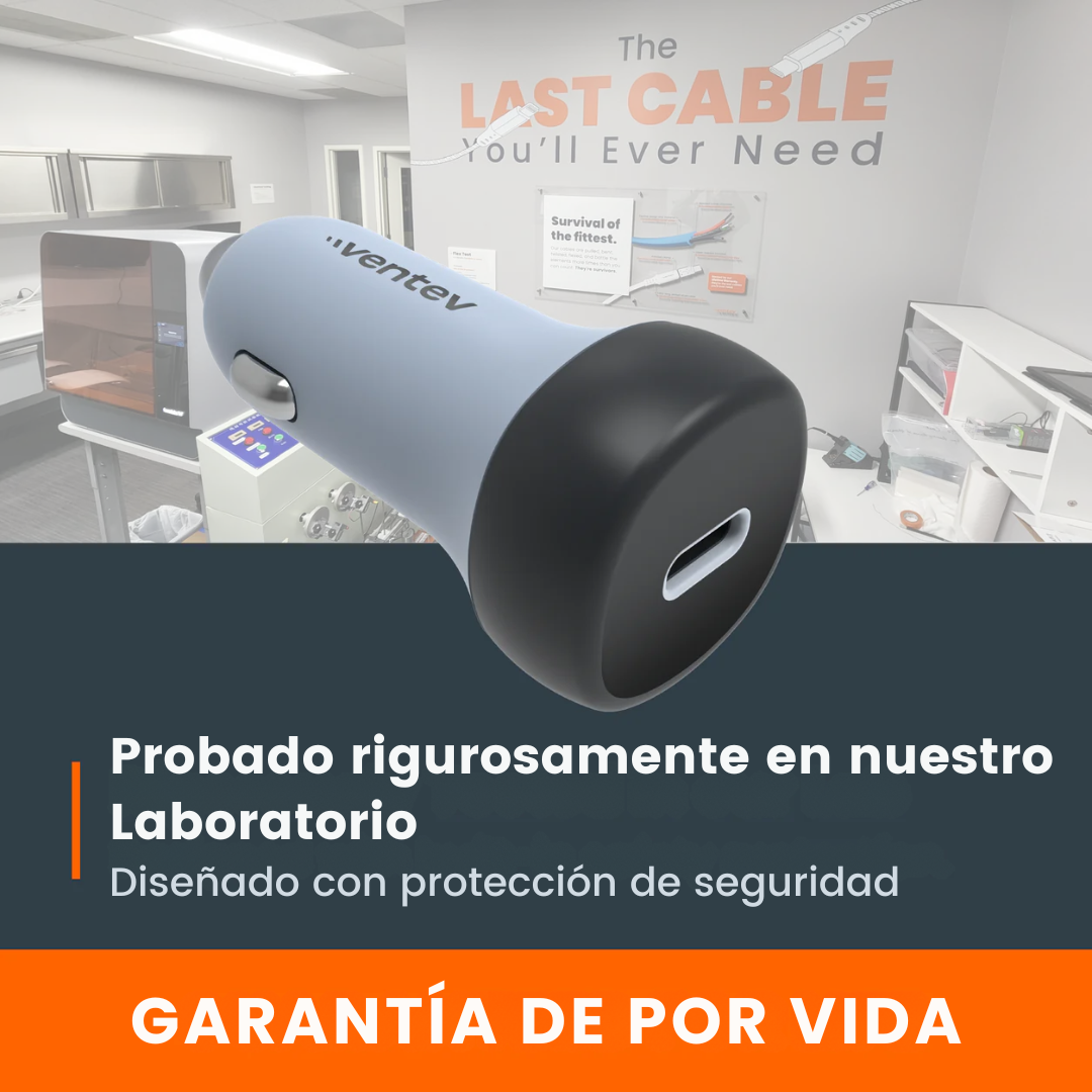 Cargador Universal para Auto 30W ULTRAFAST USB-C