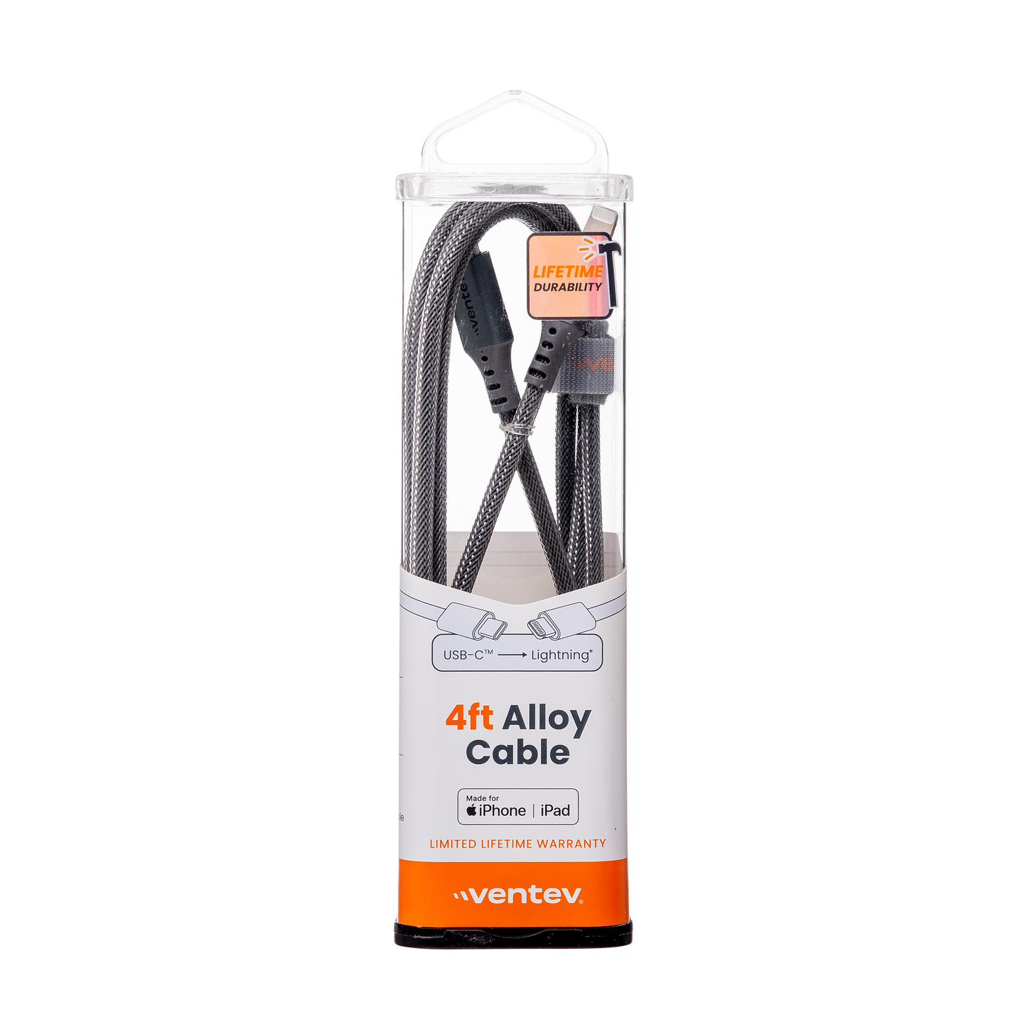 Ventev - Cable Alloy USB C a Lightning 1 metro